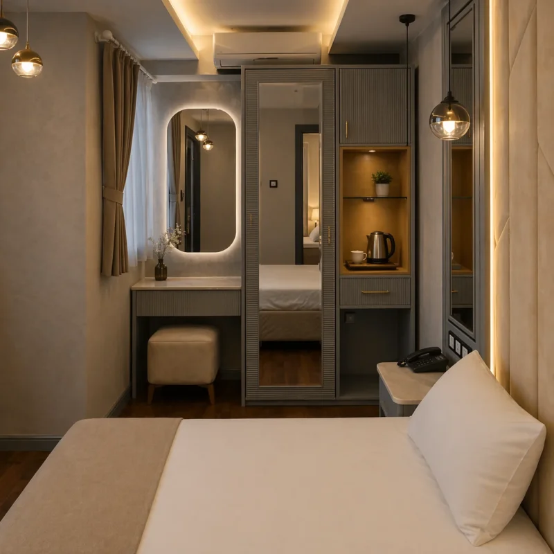 Cadde 7 Otel iç mimari tasarım 4